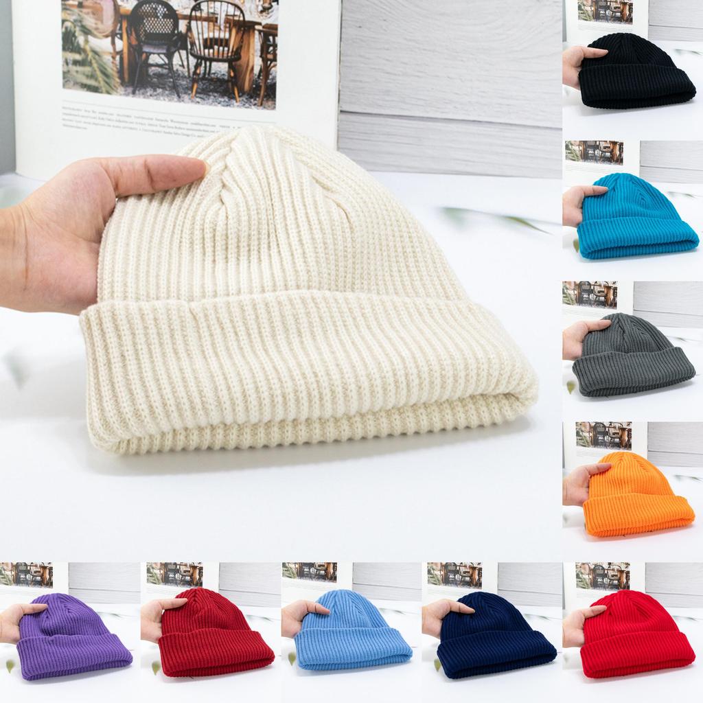 Gestrickte Mütze für den Winter mit atmungsaktiven und winddichten Eigenschaften für Damen und Herren