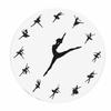 Ballerina Wanduhr Leise Acryl Ballett Tanzen Hängende Dekoration für Zuhause Wohnzimmer Schlafzimmer