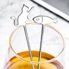 Cute Cat Shaped Stainless Steel Coffee Spoon Stirring Spoon Suitable for Dessert Snack Ice Cream Teaspoon Kitchen Tableware 2025