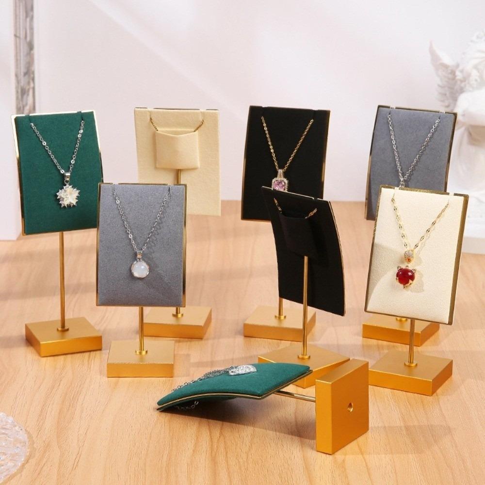 Fashion Multi-color Jewelry Stand Display Metal Velvet Holder Display Prop Display Stands Jewelry Display Storage