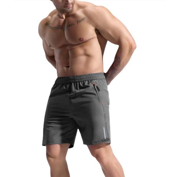 Large Summer Thin Quick Drying Beach Shorts Casual Five Quarter Pants Men's Shorts