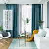 Stylish Blackout Curtains for Day and Night Living Room Insulated, Heat-Retaining, Energy-Saving, Privacy, (Blue, 100100cm)