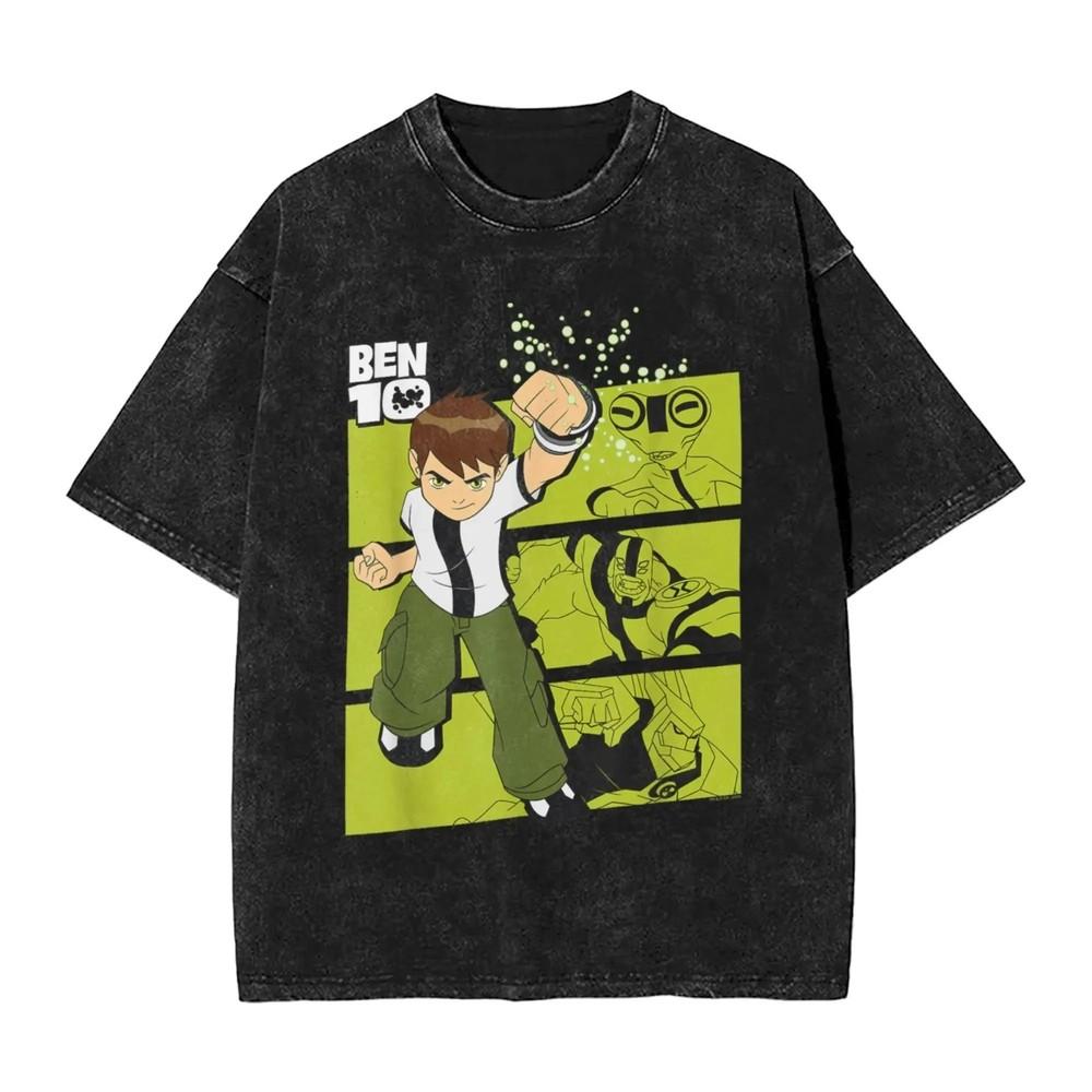 Ben Cotton TShirt Graphic Print Ben Ten Alien Cotton Tee