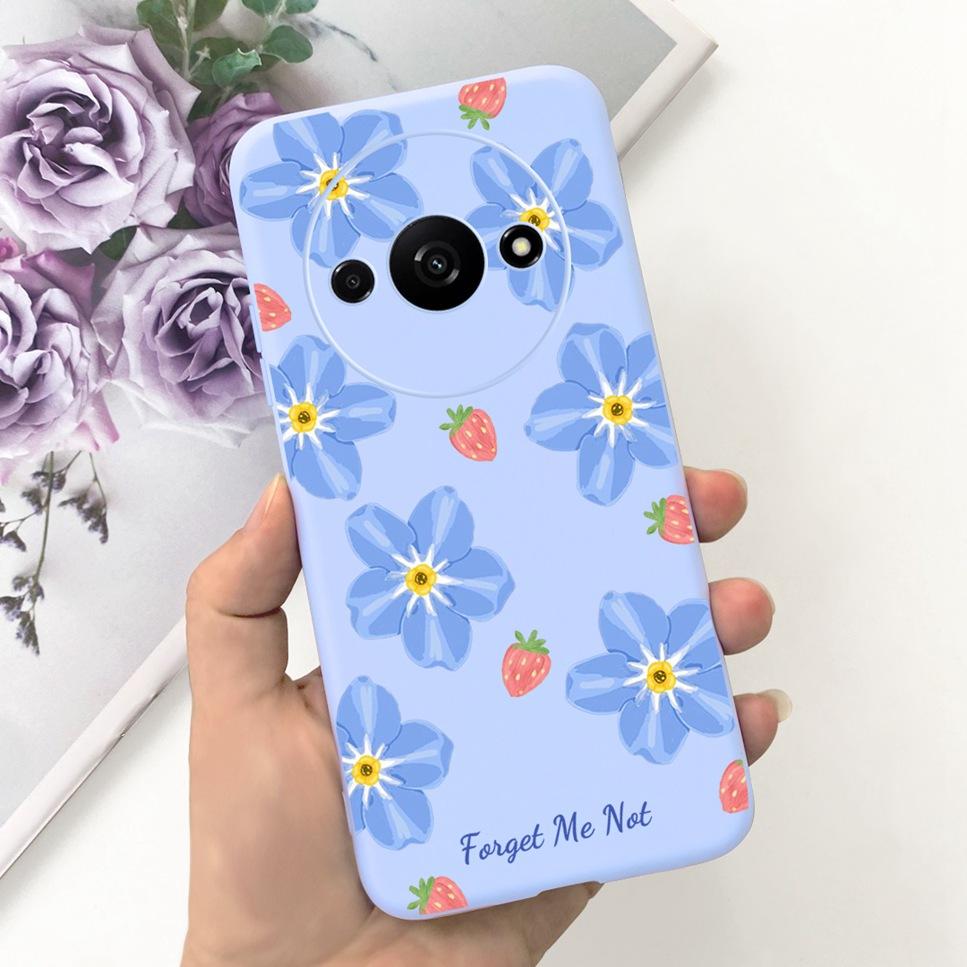 Fashion Design For Xiaomi Redmi A3 4G Case  Butterfly Cute Cat Soft Silicone Back Cover For Redmi A3 A 3 6.71" Bumper Phone Case