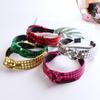 New European and American fabric sequined women's headband high-end wide-edge hair bundle hair headband hair accessories wholesale