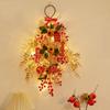 Three-dimensional FU Wreath Garland Family Atmosphere Decorative Pendant  Wedding Party Decoration
