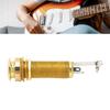 Guitar Bass Barrel   1Celsius4 Inch Reduce Noise Metal Cylinder Output   Socket for Electric Guitars Basses