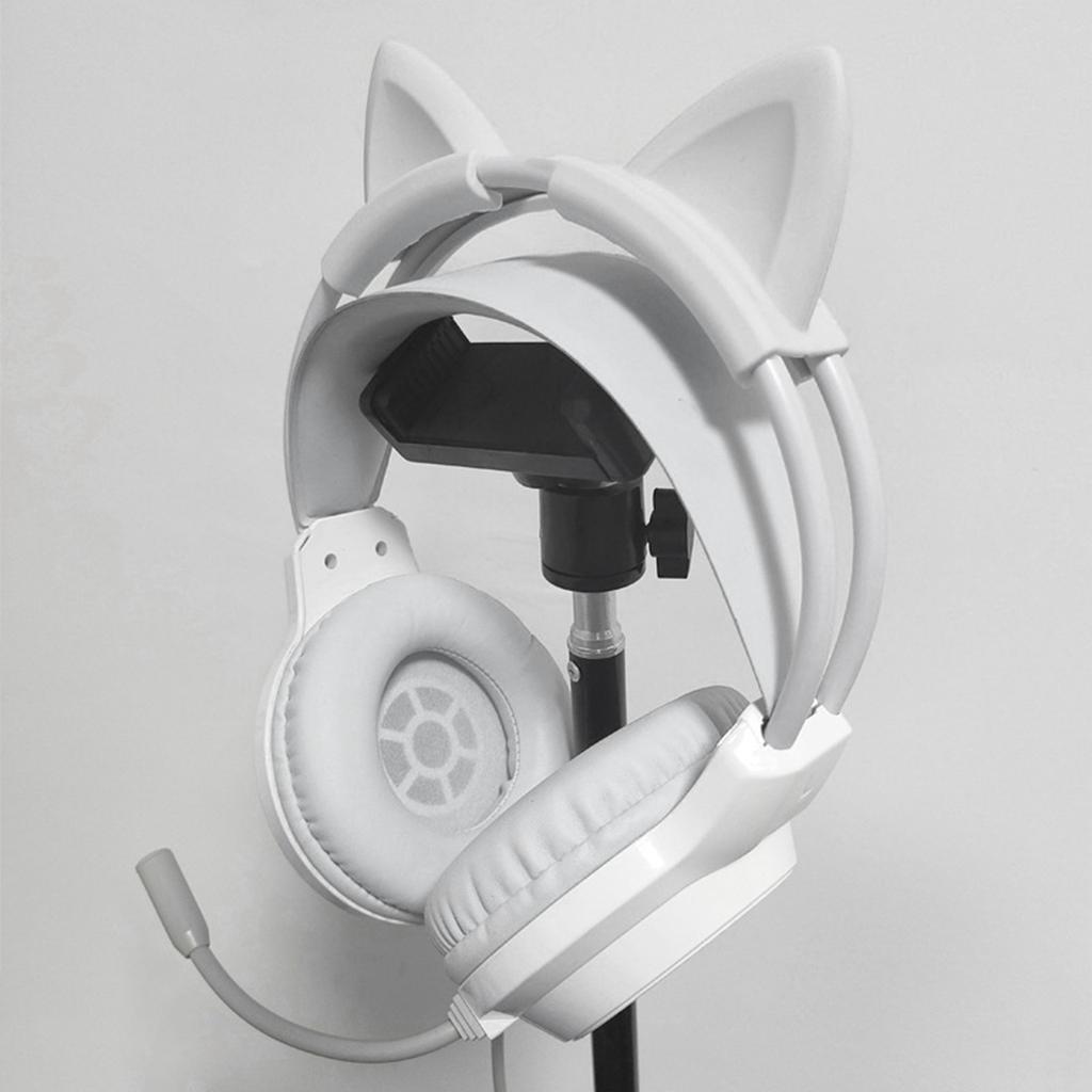 Orelhas de Gato Adoráveis Decorações de Silicone Encaixes de Silicone Perfeitos Para Personalizar Headband Fone de Ouvido Visual Único