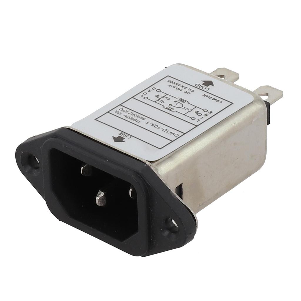 IEC AC Input Power Outlet Module with For EMI Filter for Test Equipment