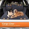Hammock Style Dog Car Seat Cover, Waterproof Scratch Resistant 600d Heavy Duty Fabric For Suvs And Sedans 147*137 Cm