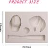 3D Baseball Fondant Molds Sports Ball Silicone Molds Sports Theme Baking Tools for Cake Decoration Chocolate Candy Baking Polymer Clay Cupcake Topper