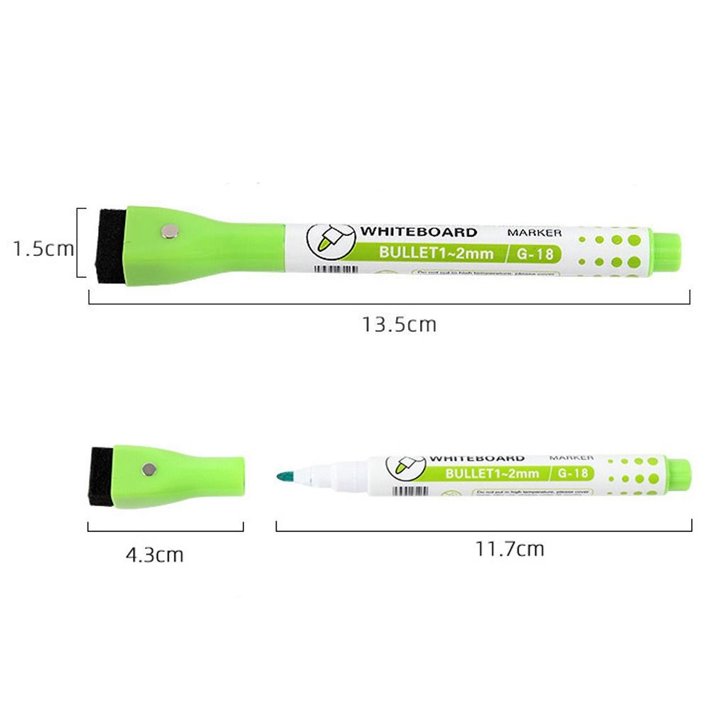 Erasable Multi-Color Magnetic Whiteboard Marker Art Marker Pen For Whiteboard Graffiti Manga Art Drawing Pen For School Office