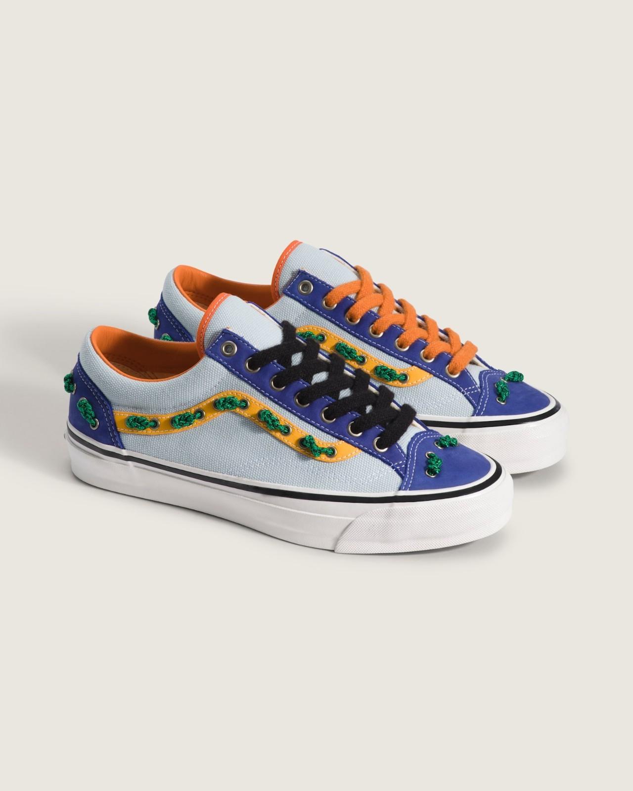 VN000Y1CHAY OTW by Vans Old Skool 36 Knot Vibram Blue (Men s) 7
