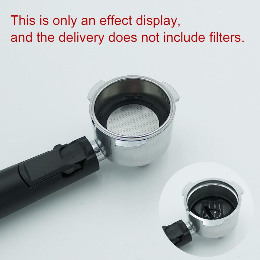 Coffee Filter Basket 51mm Stainless Steel Espresso Powder Holders Professional Coffee Filter for Multiple Machines
