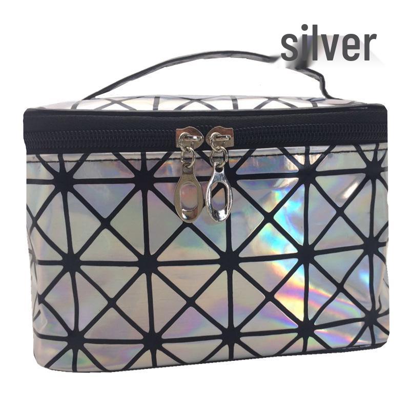 Korean Women's Waterproof 3D Laser Makeup & Toiletry Handbag