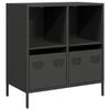 VidaXL Black Buffet 68x39x73.5 Cm Cold-Rolled Steel, Storage Furniture, Kitchen Storage Furniture, Furniture 851358