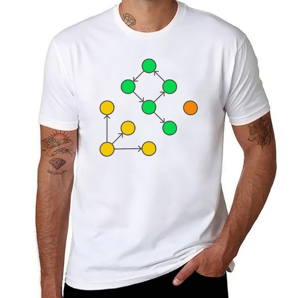Graph Structure TShirt Plus Size Summer Casual TShirt