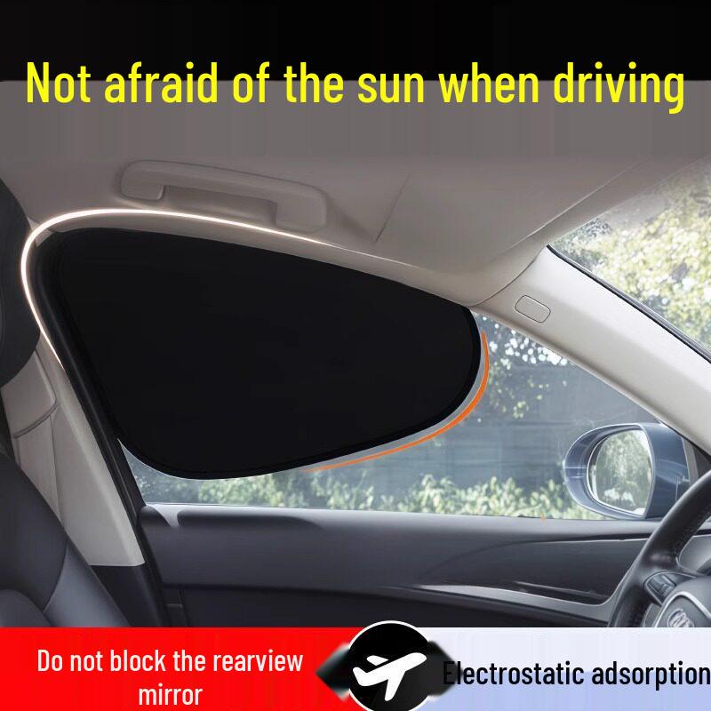 Car Window Sunshade Visor - Side Window and Windshield Protector