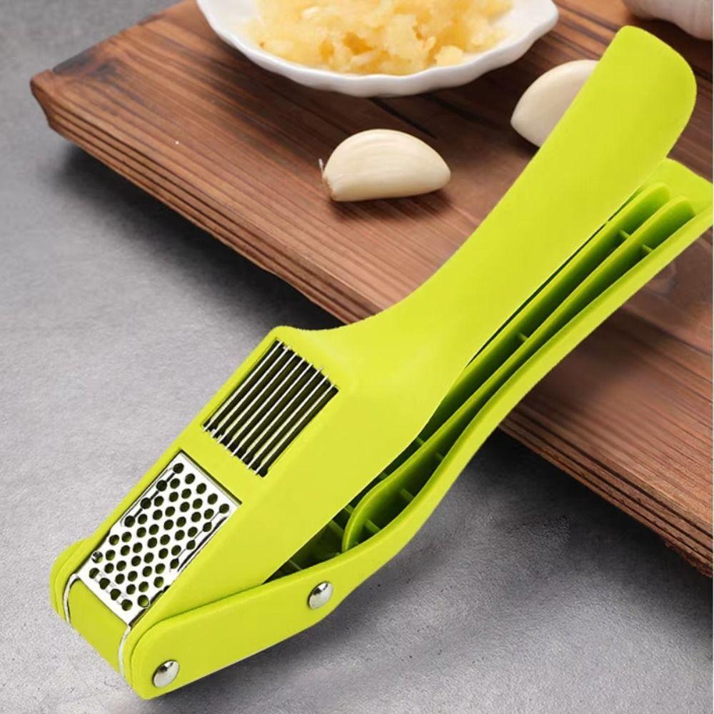 Mashing Function Garlic Slicer Manual Type Garlic Masher 2-in-1 Garlic Press Home Cooking