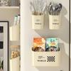 Magnetic Sundries Storage Rack for Refrigerator Side Punch-Free Wall Mounted Kitchen Spice Organization Box Home Adhesive Shelf