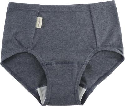 NaturaMoon Organic Cotton Sanitary Shorts Navy (Daytime), (M-L, Hips 87-100cm)