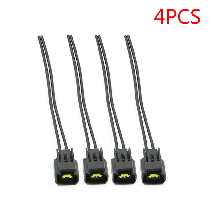 New 4Pcs Ignition Coil Pack Wiring Harness Connector Plug for Ford F-150 F-250 F-350