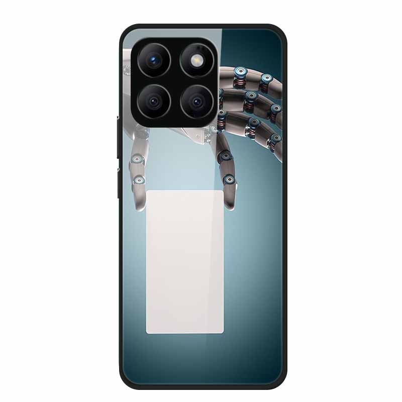 

Glass Back Cover For Honor X8c Case X 8 c Soft Bumper Hard Tempered Glass Case For Honor X8c 4G Case HonorX8c X8 c X 8c 6.7 Bag Honor X8c