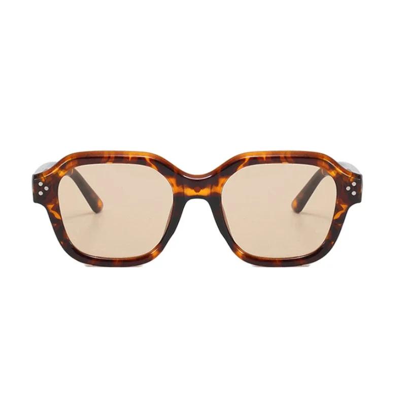 Comfortable Mirror Square Sunglasses Women Men Black Trendy Big Frame Designer Brand Eyewear Female Male