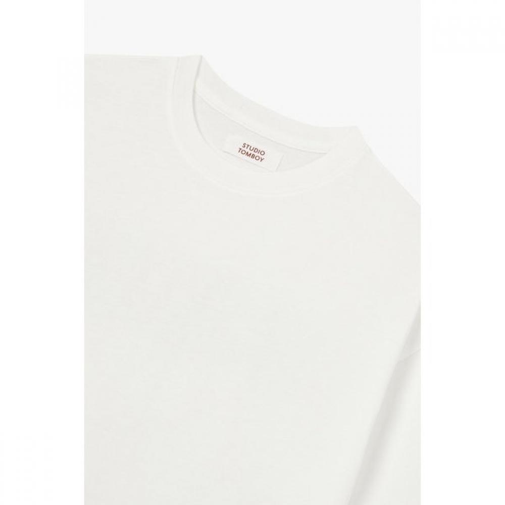 STUDIO TOMBOY Oversized Logo T shirT 91u5222174ar 