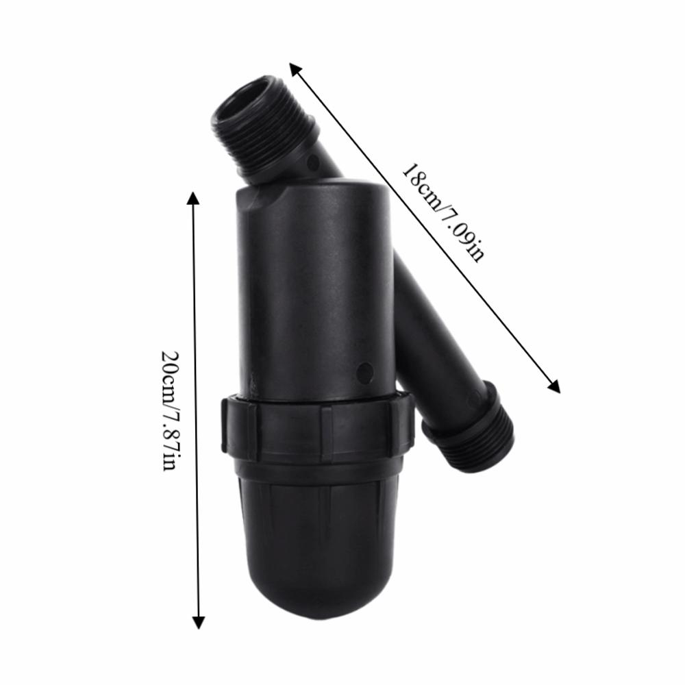 3/4 Inch Screen Irrigation Filter Y Type Easy Clean Drip Irrigation Filter 120 Mesh High Flow Garden Irrigation Filter
