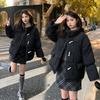 Padded jacket women's winter new year student milk whirring horn buckle down padded jacket padded jacket thickened jacket