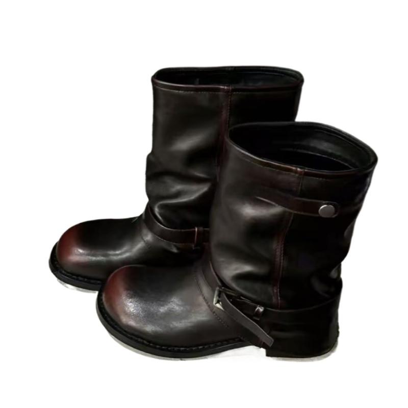 Fashion Designer 2025 New Women Ankle Boots Brand Flats Casual Shoes Winter Goth Retro Fashion Boots Party Woman Sneakers Botas Mujer