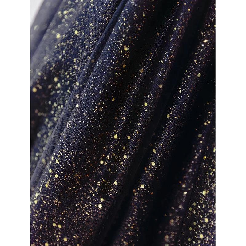 Ein-Schulter-Abendkleid 1011 neues Temperament Jahresversammlung Moderator langes Gesangsvorführungs-Kleid sexy und charmant