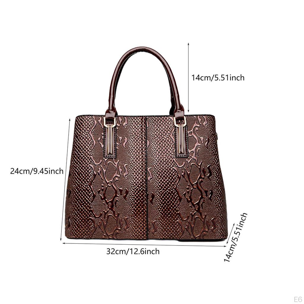 Torebka listonoszka z górnym uchwytem, codzienna torebka hobo na biznes, imprezę, formalne okazje, podróż