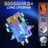 2Pcs 40000LM H4 H7 LED Headlight Bulbs Wireless Turbo H11 LED H8 9005 HB3 9006 HB4 100W Car Fog Light Hi Lo Beam Headlamp Auto Plug&Play Lamp 6000K