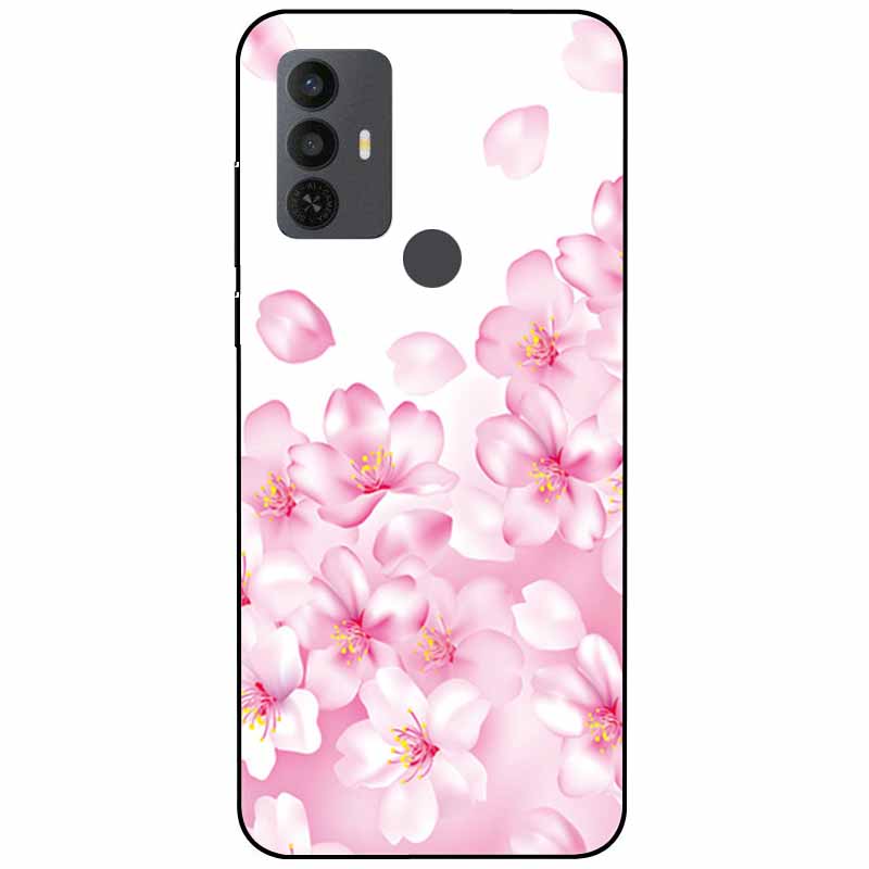 Für TCL 30 SE Hülle 305 6.52'' Silikon Weich Mode TPU Handyhülle für TCL 305 306 30SE Hülle 6165A Bumper Funda für TCL30SE 405