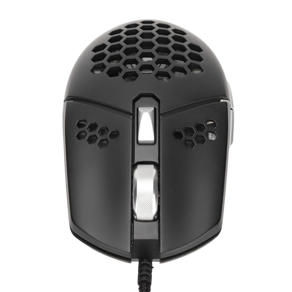 Gaming Wired Mouse 6 DPI Levels RGB 8000DPI Ergonomic Black Gaming Mouse for Desktop Computers Laptop