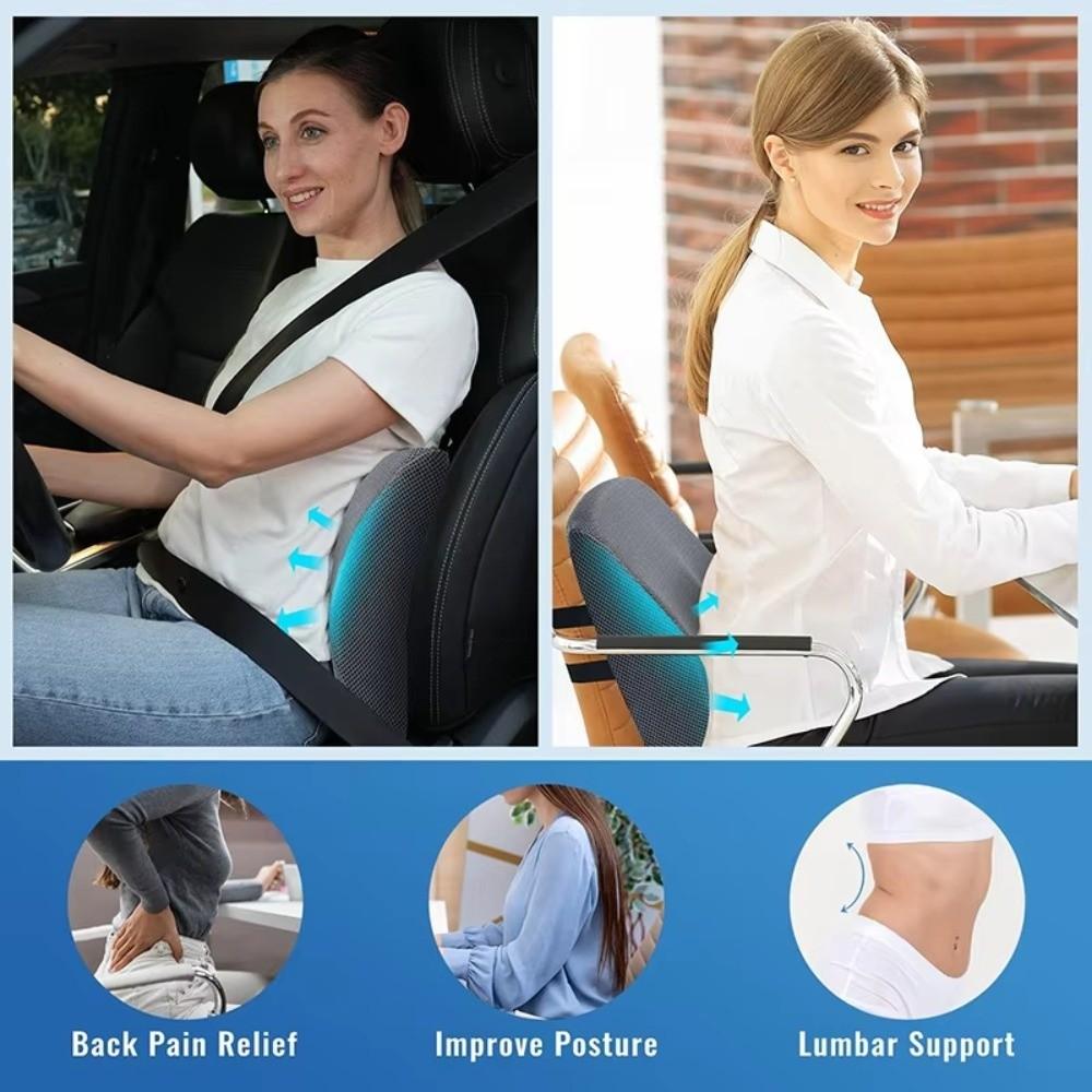 Memory Foam Memory Foam Pillow Soft Back Waist Cushion New Travel Pillow  Home Office