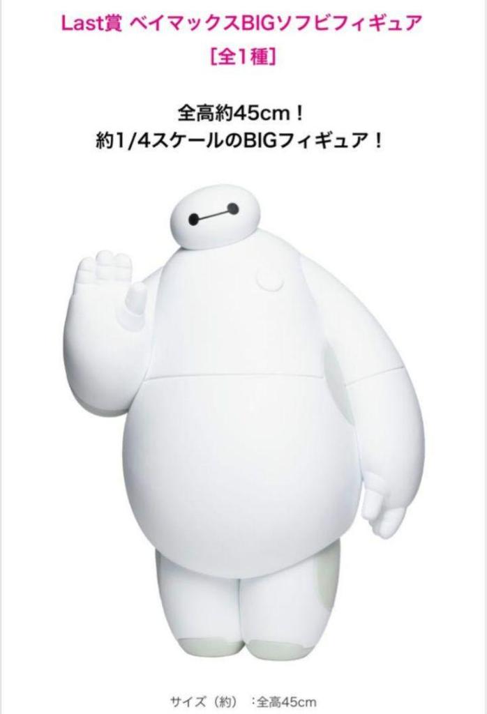 [USED] Happy Lottery Big Hero 6 Last Prize Big Hero 6 Soft Vinyl Figure