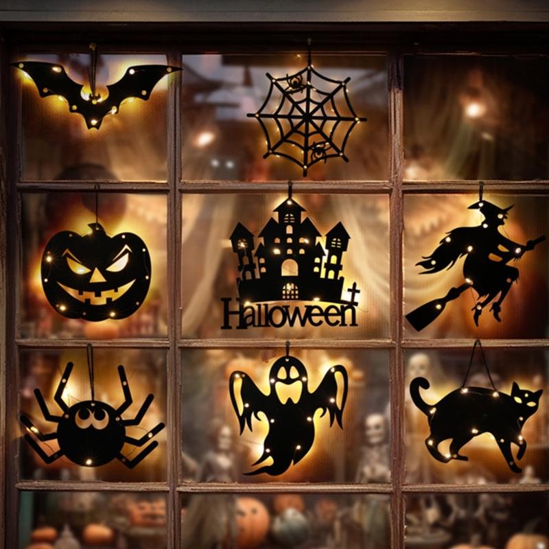 Ghost Lamp Decor Ideal for Halloween Themed Decorations and Horror Parties