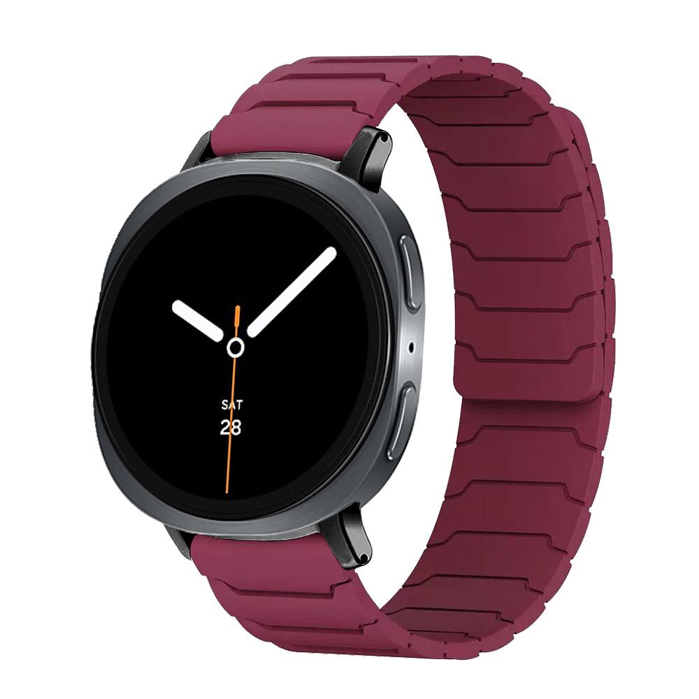 

Silicone Loop Strap for Samsung Galaxy Watch 8 / 8 Classic 40mm 44mm 46mm Correa Bracelet Band Sport Watchband Replace Wristband Watch8 40-44-46mm вино красного