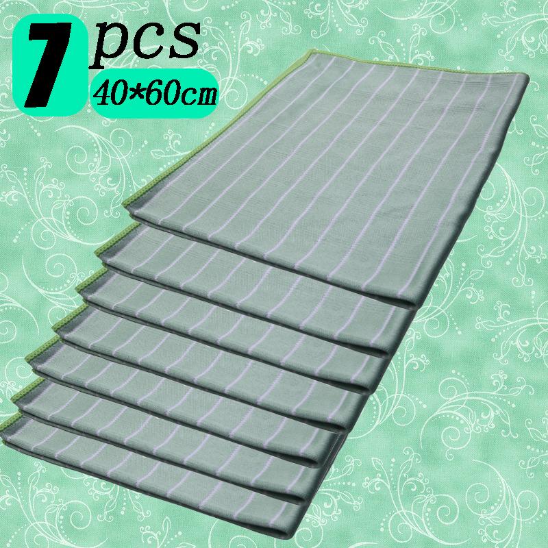 3/4/5/6/7 Pack Microfiber Glass Cleaning Cloths Reusable No Streaks and Lint Free Window/Stainless Steel/Glasses/Mirrors/Screens/Lens Polishing Cloths