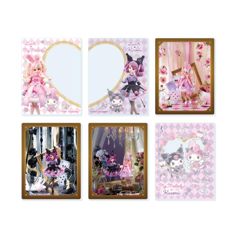 

LiccA x Sanrio Characters 01 Акриловые карточки Коробка из 6 штук