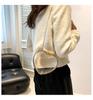 Stylish Transparent Heart Shaped Mini Crossbody Bag With Chain Lock For Women