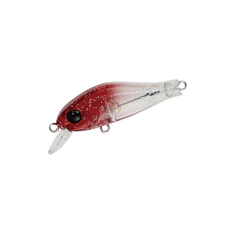 

zip baits minnow ridge 35SS 35mm 2.2g ghost red head glitter #175 lure