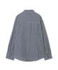 Michikoleondeonkosino Light Oversized Check Shirt Blue/Black