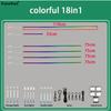 Car Ambient Light 24in1 22in1 18in1Dual Zone Symphony Interior LED Full Color RGB Neon Acrylic Strip Atmosphere Lighting Kit App