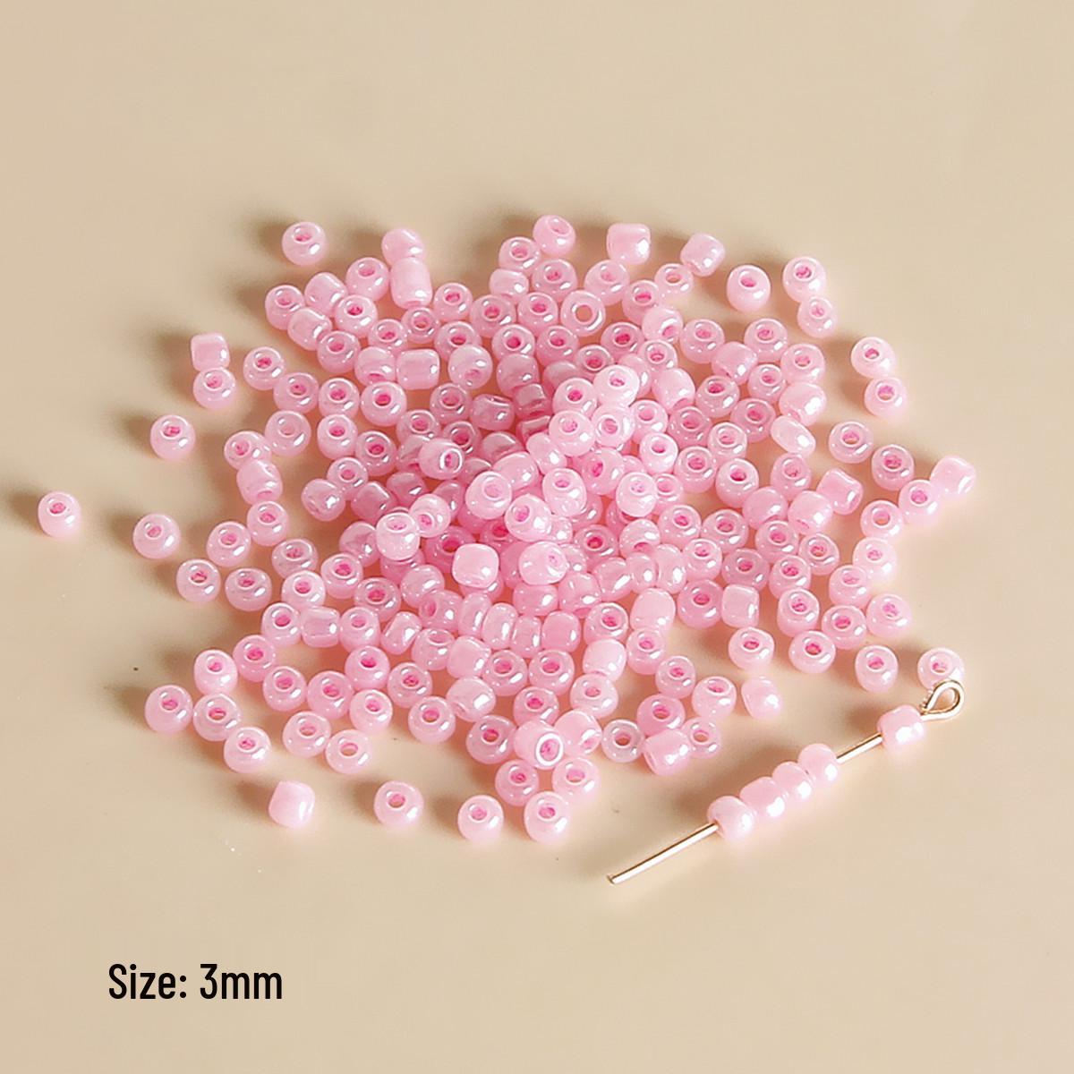 

10г 3мм Радужные Желейные Бисер-Семена для Изготовления Украшений Своими Руками