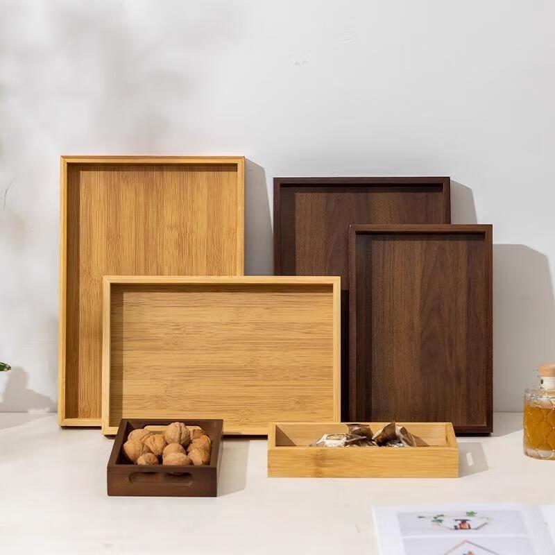 Huihuang Premium Wooden Serving Tray 35x25cm