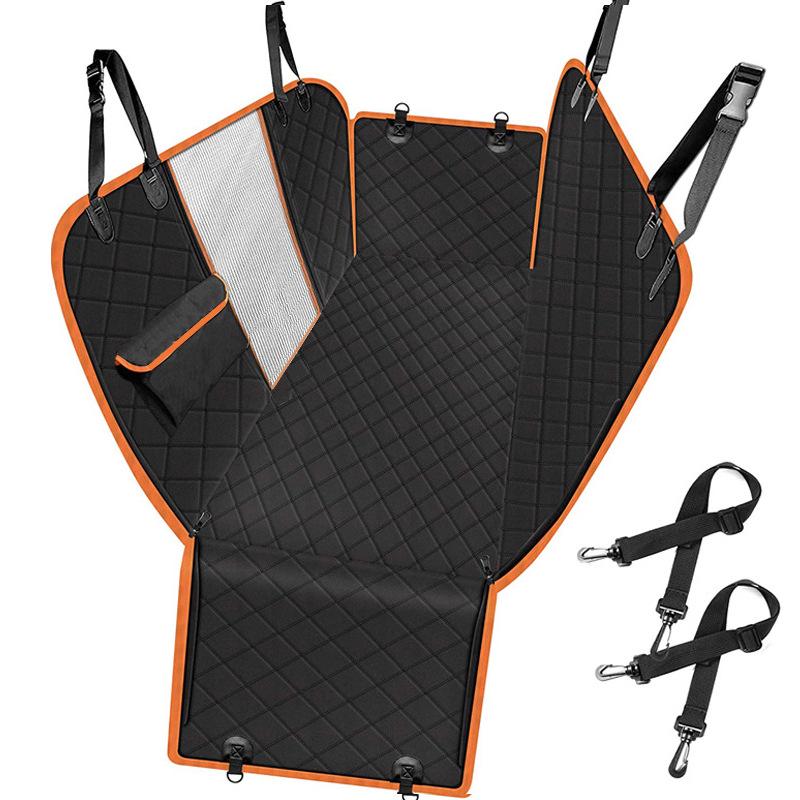 Waterproof Quilted Car Seat Mat for Pets - Thickened Rear Seat Protector